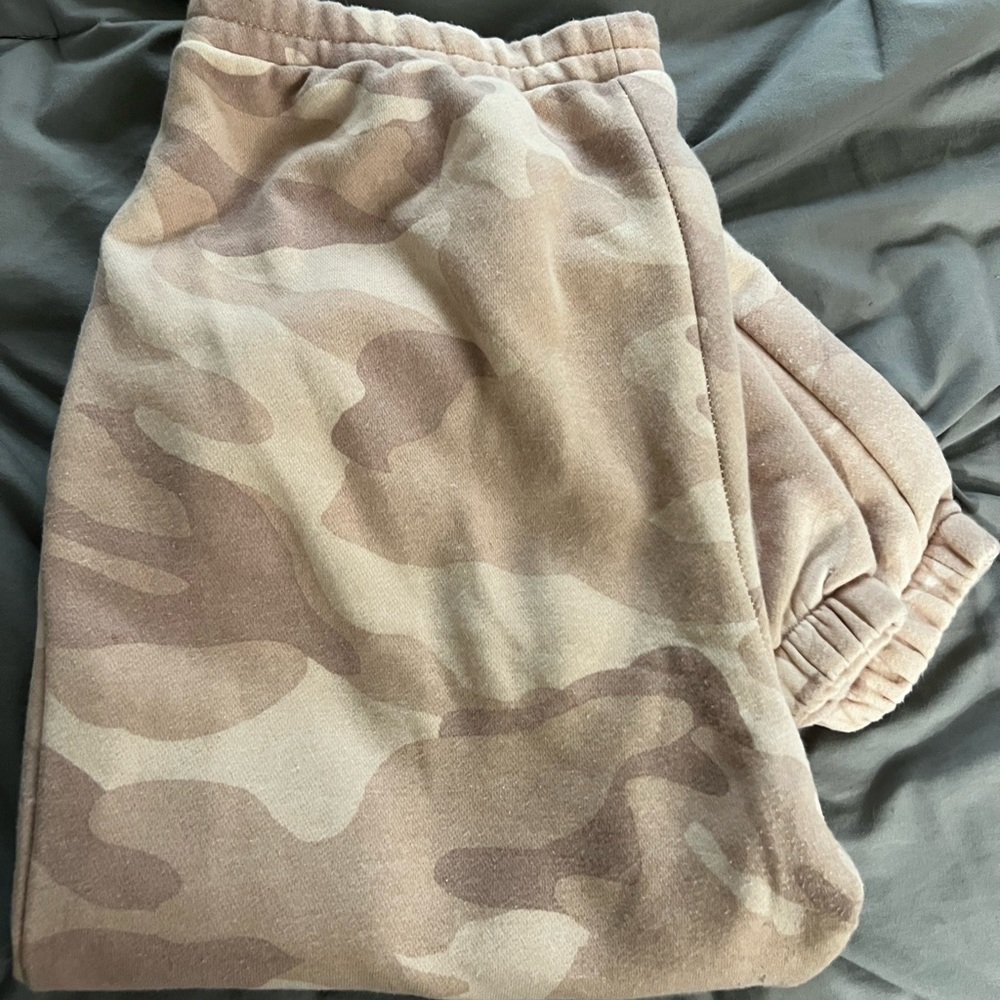 Pink Camo Sweatpants